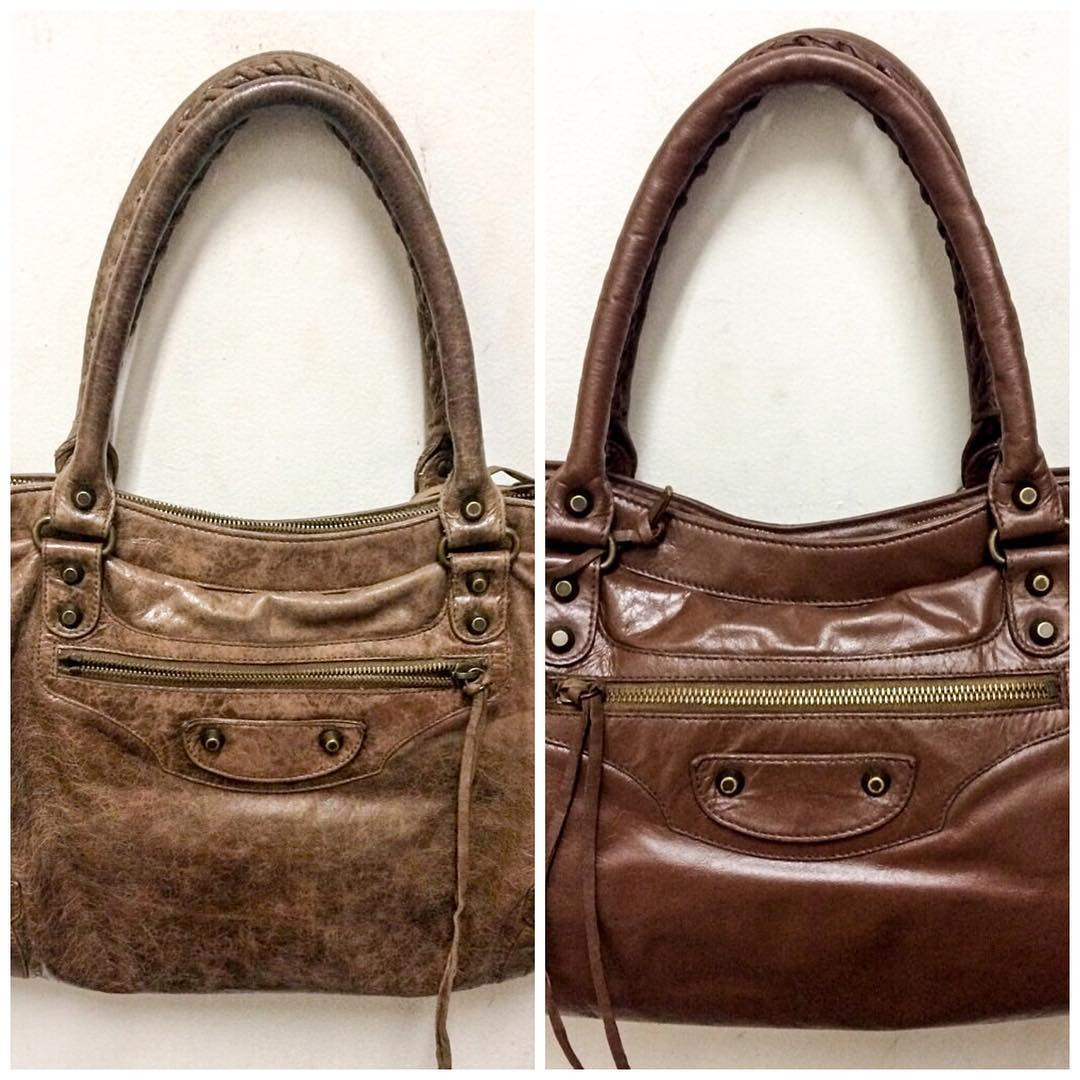 Реставрация женской сумки