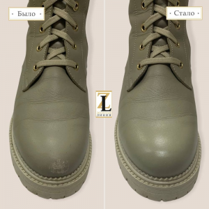 Реставрация носа в ботинках