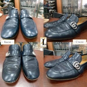 Мужские туфли. Реставрация