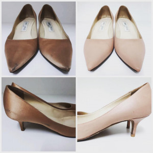 Женские туфли. Ремонт и реставрация.