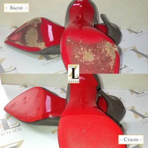 Louboutin (Лабутены). Профилактика и замена набоек